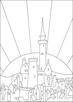 Plansa de colorat cu Despereaux 2 12